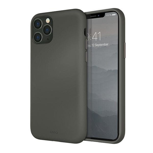 Technica Grey UNIQ Lino Hue Case for iPhone 11 Pro