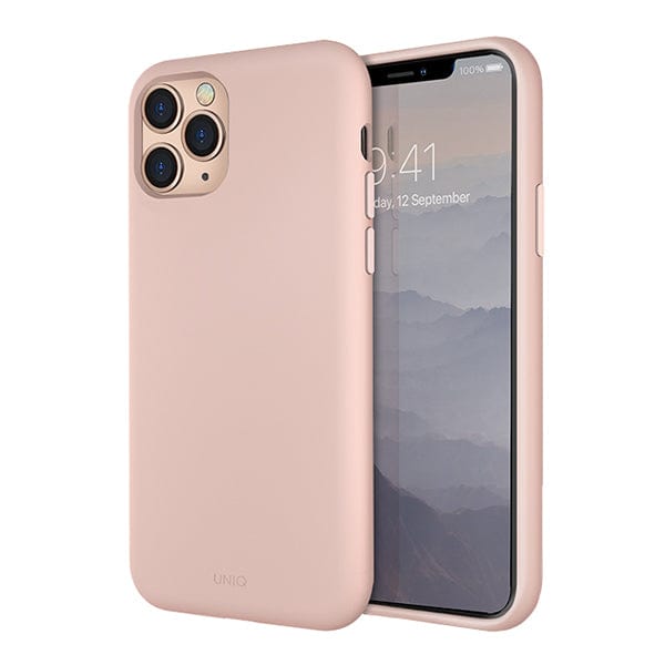 Technica Pink UNIQ Lino Hue Case for iPhone 11 Pro