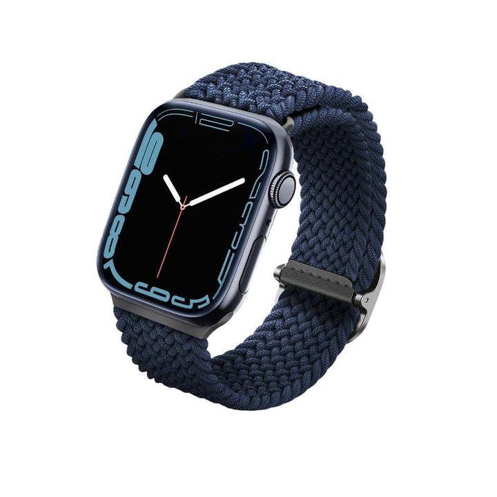 UNIQ Apple Watch Bands 45/44/42mm / Blue Apple Watch Braided Band - UNIQ Aspen