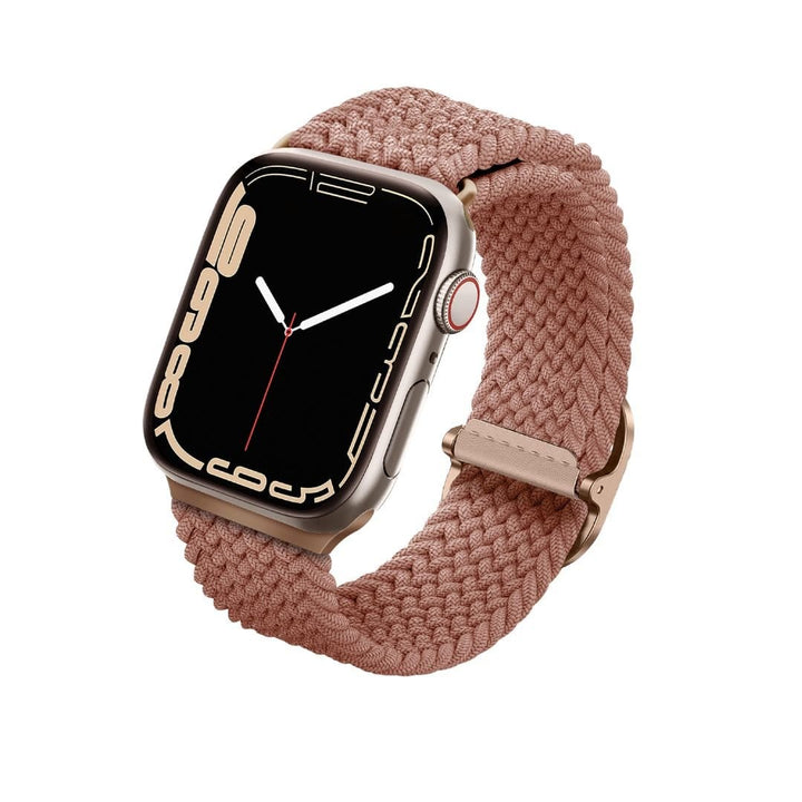 UNIQ Apple Watch Bands 45/44/42mm / Rose Gold Apple Watch Braided Band - UNIQ Aspen