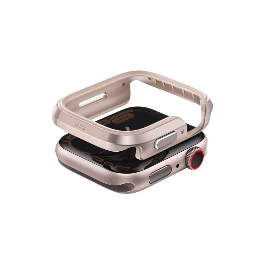 UNIQ Apple Watch Case 45/44mm / Rose Gold Apple Watch Case Bumper - UNIQ Valencia