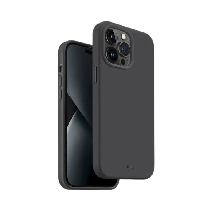 UNIQ Cases & Covers Black iPhone 14 Pro Lino MagSafe Case - Uniq Lino Hue