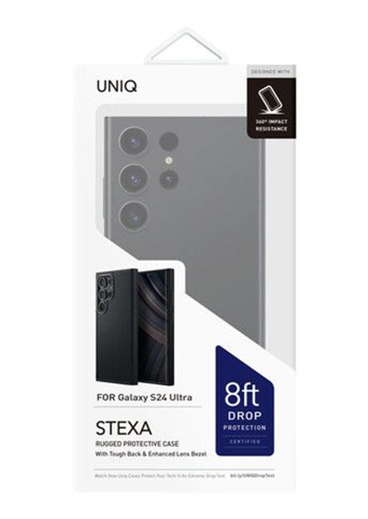 UNIQ Cases & Covers Black / Samsung Galaxy S24 Plus Samsung S24 Plus Clear Black Case - Uniq COMBAT
