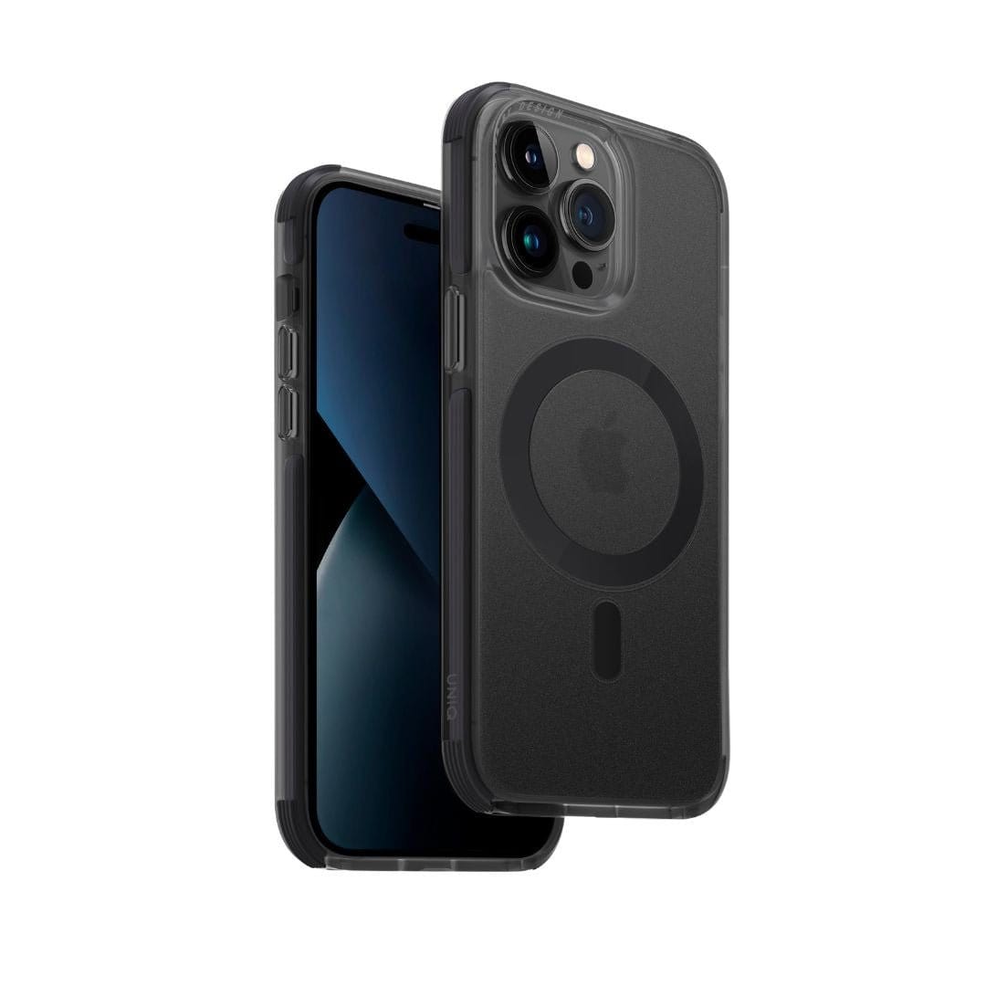 UNIQ Cases & Covers Charcoal iPhone 14 Pro Clear Black MagSafe Case - Uniq Combat