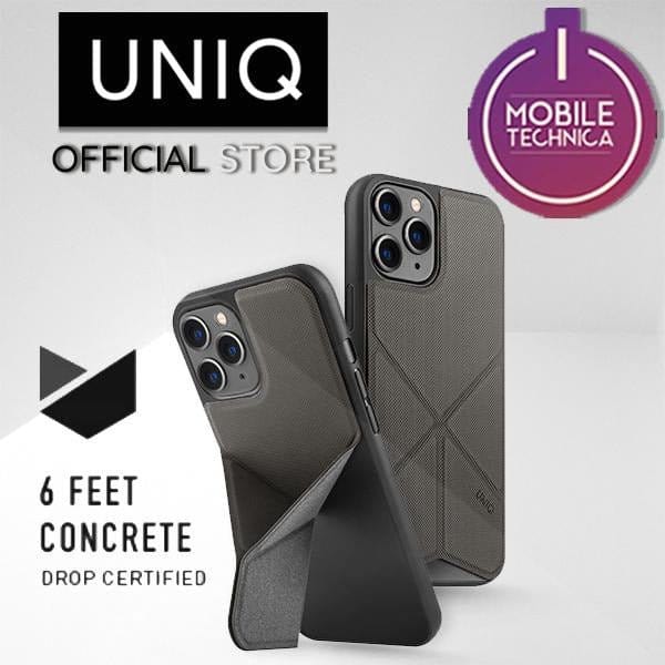 UNIQ Cases & Covers iPhone 12 Pro UNIQ Transforma Folding Case - Black