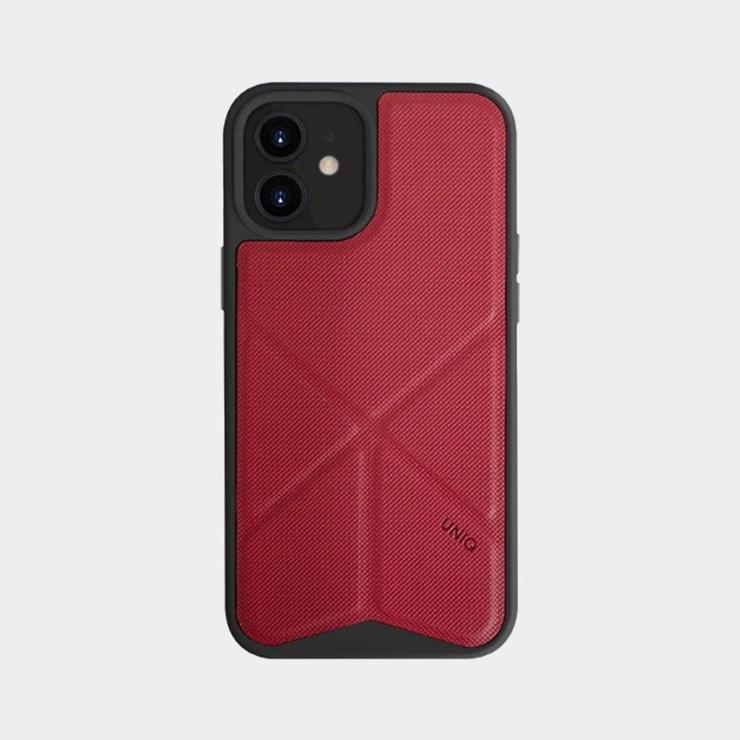 UNIQ Cases & Covers iPhone 12 UNIQ Transforma Fold Case - Red