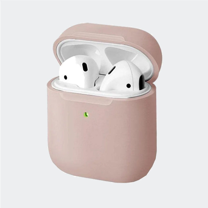 UNIQ Cases & Covers Pink UNIQ Lino Silicon Apple Airpods 1 / 2 Case Grey, Pink