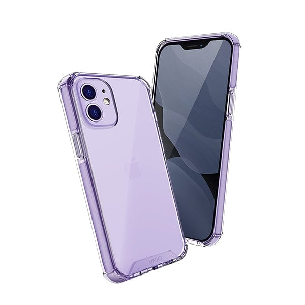 UNIQ Cases & Covers Purple UNIQ iPhone 12 Pro Clear Combat Case