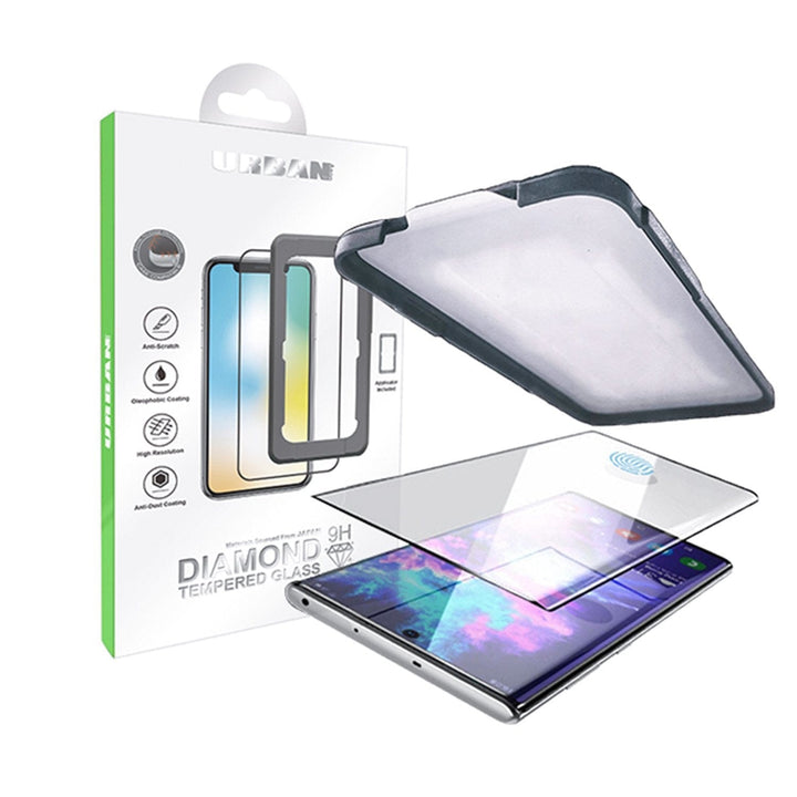 UNIQ Cases & Covers with Urban Diamond Glass Protector w/Applicator UNIQ Heldro Tough iPhone 12 Pro Max Clear
