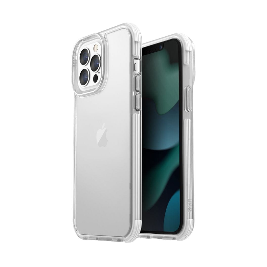 UNIQ iPhone 13 Pro / White iPhone 13 Pro Max Case - UNIQ Combat Clear