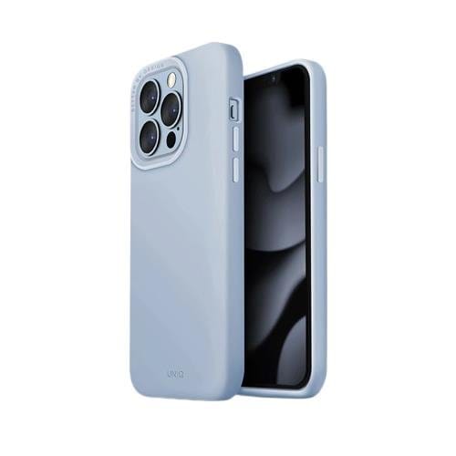 UNIQ Sierra Blue iPhone 13 Pro Case - Lino Silicon Case