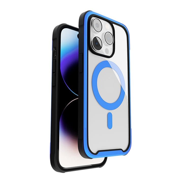 Urban Blue iPhone 14 MagSafe Shield Case - Urban Edge