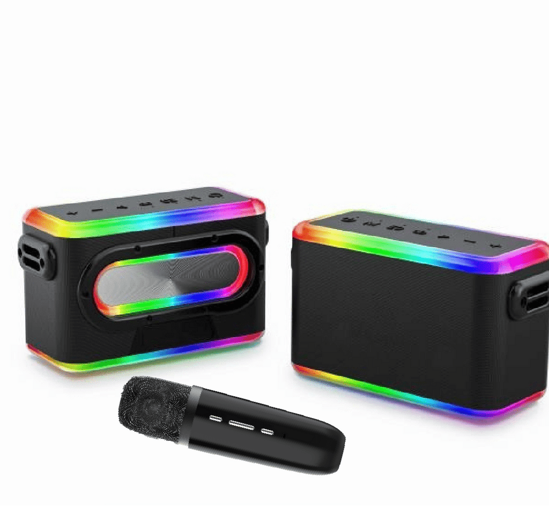 Urban Bluetooth Speaker Black RGB Party Karaoke Speaker - Urban Kbox