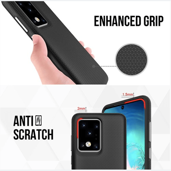 Urban Cases & Covers Urban Pyramid Rugged Protective Case for Samsung S10 5G