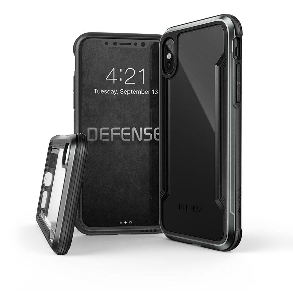 X-DORIA Cases & Covers Black iPhone X/XS Defense Shield Black