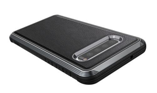 X-DORIA Cases & Covers Black Leather Samsung Galaxy S10 Plus Defense Lux Black Leather