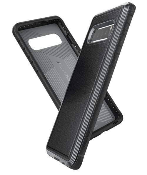 X-DORIA Cases & Covers Black Leather Samsung Galaxy S10 Plus Defense Lux Black Leather