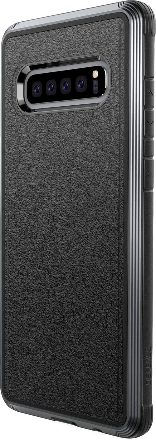 X-DORIA Cases & Covers Black Leather Samsung Galaxy S10 Plus Defense Lux Black Leather