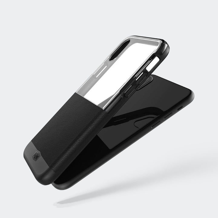 X-DORIA Cases & Covers Black Leather X-Doria Dash Apple iPhone X