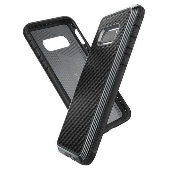 X-DORIA Cases & Covers Carbon Fibre Samsung Galaxy S10e Raptic Lux Black Carbon Fibre