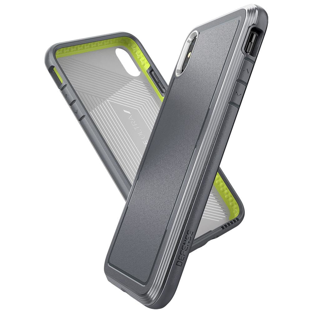 X-DORIA Cases & Covers Grey iPhone Xs Defense Ultra Gray