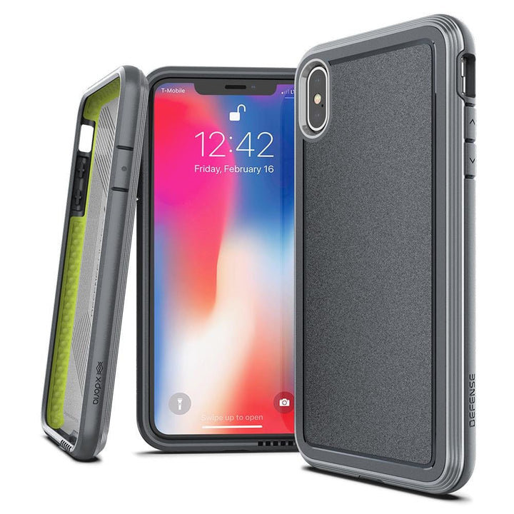 X-DORIA Cases & Covers Grey iPhone Xs Defense Ultra Gray