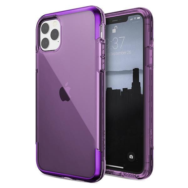 X-DORIA Cases & Covers iPhone 11 Pro / Purple X-doria Defense AIR Apple iPhone 11 Pro Max Protective Clear Case