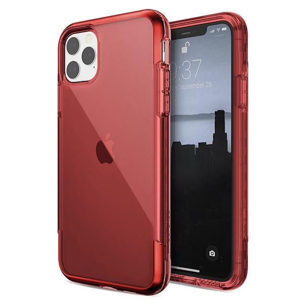 X-DORIA Cases & Covers iPhone 11 / Red X-doria Defense AIR Apple iPhone 11 Pro Max Protective Clear Case