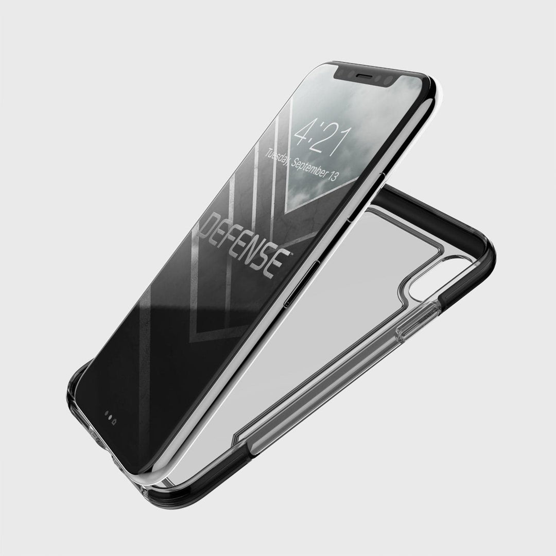 X-Doria Cases & Covers iPhone X/XS Case Raptic Clear Black