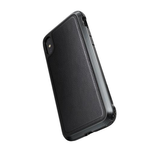 X-Doria Cases & Covers iPhone X/XS Case Raptic Lux Black Leather