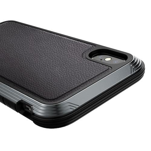 X-Doria Cases & Covers iPhone X/XS Case Raptic Lux Black Leather