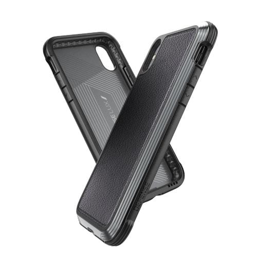 X-Doria Cases & Covers iPhone X/XS Case Raptic Lux Black Leather