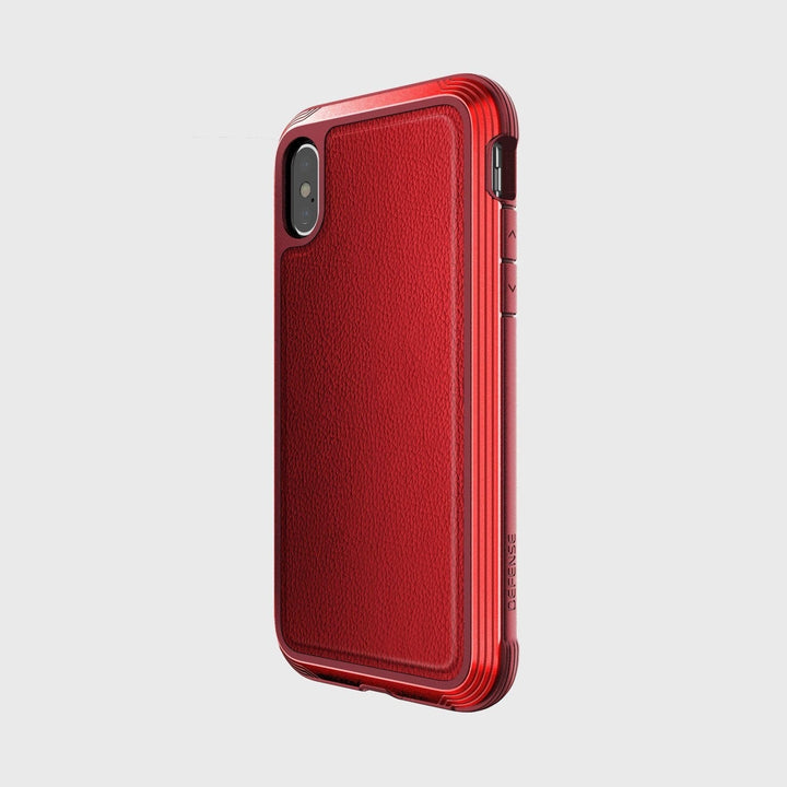 X-Doria Cases & Covers iPhone X/XS Case Raptic Lux Red