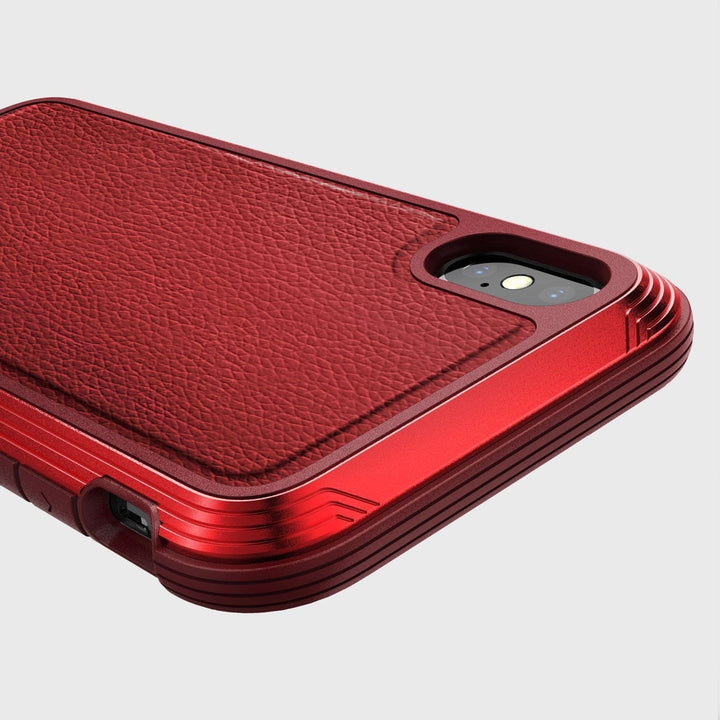 X-Doria Cases & Covers iPhone X/XS Case Raptic Lux Red