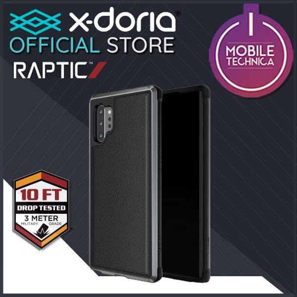 X-DORIA Cases & Covers Note 10+/5G / Black Leather X-Doria Defense Shield Note 10 +/5G Carbon Fibre, Leather