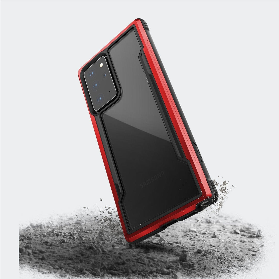 X-Doria Cases & Covers Raptic Shield Galaxy Note 20 Case - Red