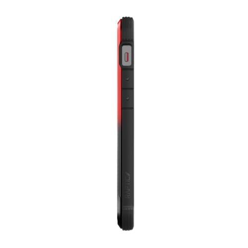 X-Doria Cases & Covers Raptic Shield iPhone 12 Mini Case - Black Red Gradient