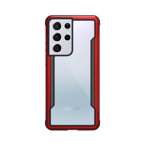 X-Doria Cases & Covers Samsung Galaxy S21 Ultra Case Raptic Shield Red